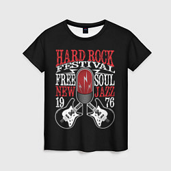 Женская футболка HARD ROCK FESTIVAL
