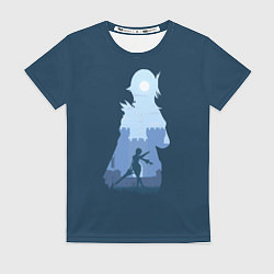 Футболка женская Танцующий рыцарь Эола, цвет: 3D-принт