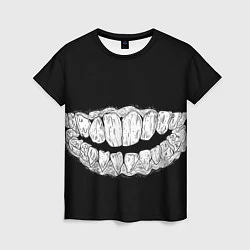 Женская футболка Зубы Каонаси