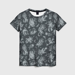Женская футболка Морские Котики: Черный