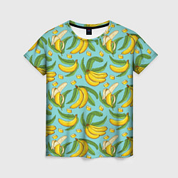 Женская футболка Banana pattern Summer Fashion 2022