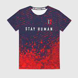 Женская футболка DYING LIGHT 2 Краска 5