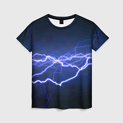 Футболка женская Lightning Fashion 2025 Neon, цвет: 3D-принт
