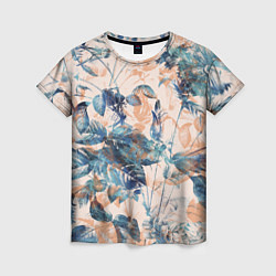 Женская футболка Цветы Воздушный Букет