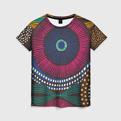 Женская футболка Африка Орнамент