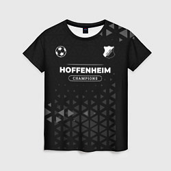 Женская футболка Hoffenheim Форма Champions
