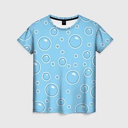 Женская футболка В пузырях