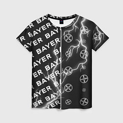 Женская футболка BAYER - Молнии Паттерны