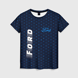 Женская футболка FORD Ford - Абстракция