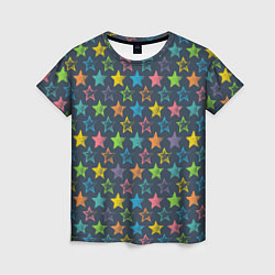 Женская футболка Море звезд
