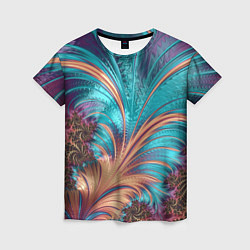 Женская футболка Floral composition Цветочная композиция