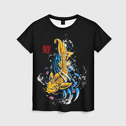 Женская футболка Китайская рыбка