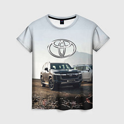 Женская футболка Toyota Land Cruiser 300 Sport