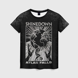 Футболка женская Atlas Falls - Shinedown, цвет: 3D-принт