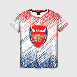 Женская футболка Арсенал arsenal logo