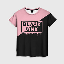 Женская футболка BLACKPINK BIG LOGO