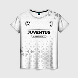 Женская футболка Juventus Champions Униформа