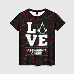 Женская футболка Assassins Creed Love Классика