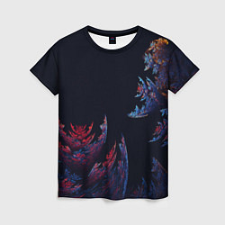 Женская футболка Шипастый Коралловый Риф