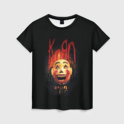 Женская футболка KoЯn Korn обложка