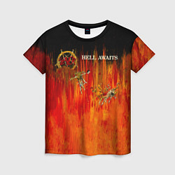 Женская футболка Hell Awaits - Slayer