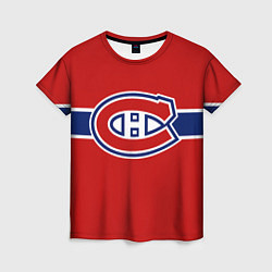 Женская футболка Монреаль Канадиенс Форма