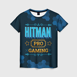 Футболка женская Игра Hitman: PRO Gaming, цвет: 3D-принт