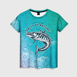 Женская футболка Рыбалка New Jersey