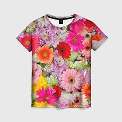 Женская футболка BEAUTIFUL FLOWERS