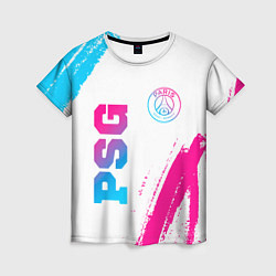 Женская футболка PSG Neon Gradient