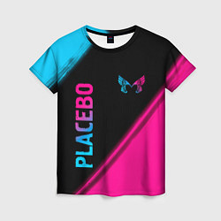 Женская футболка Placebo Neon Gradient