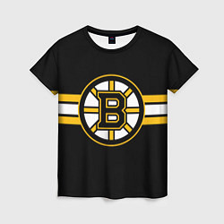 Женская футболка Бостон Брюинз форма