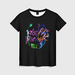Женская футболка Daft punk фанк