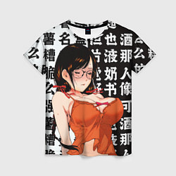 Женская футболка Цубаса Ханэкава - monogatari series