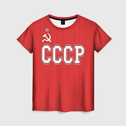 Футболка женская Союз Советских Социалистических Республик, цвет: 3D-принт