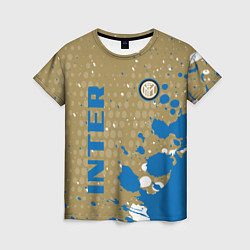 Женская футболка Inter Краска