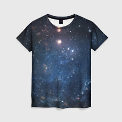Женская футболка Молчаливый космос