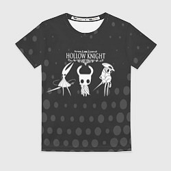 Футболка женская Hollow knight кружочки, цвет: 3D-принт