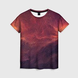 Женская футболка Галактический пожар