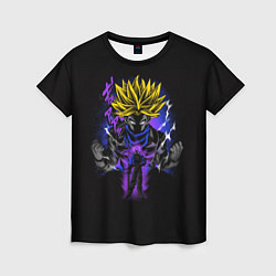 Футболка женская Dragon ball rage аниме, цвет: 3D-принт
