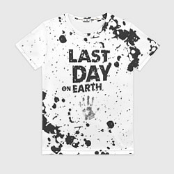 Женская футболка The last of us - краска