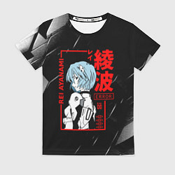 Женская футболка Рей Аянами - Евангелион - Eva 00