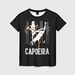 Футболка женская Capoeira - duel, цвет: 3D-принт