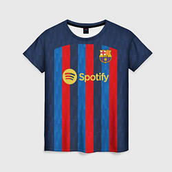 Футболка женская Дембеле Барселона форма 20222023, цвет: 3D-принт
