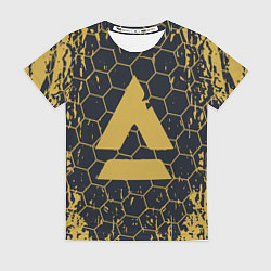 Женская футболка BattleTech - соты