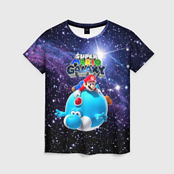 Футболка женская Super Mario Galaxy - Nintendo, цвет: 3D-принт