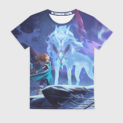 Футболка женская Новая личность Кристал Мэйдн, цвет: 3D-принт