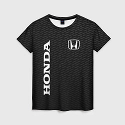 Женская футболка Honda карбон