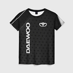 Женская футболка Daewoo Карбон