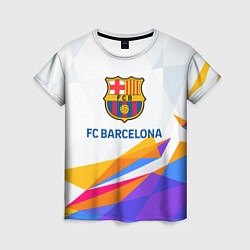 Футболка женская Barcelona цветные геометрии, цвет: 3D-принт